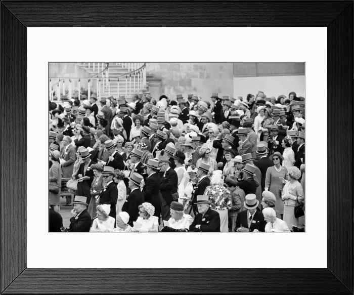 Framed Print : General scenes at Royal Ascot. 14th June 1966 Framed Print : General scenes at Royal Ascot. 14th June 1966