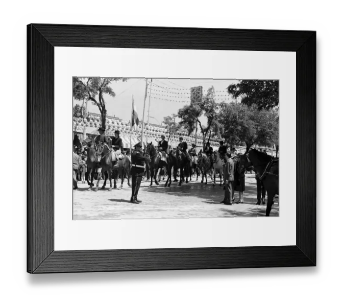 Framed Print : General scenes at Seville Fair. Seville, Spain. April 1966 Framed Print : General scenes at Seville Fair. Seville, Spain. April 1966