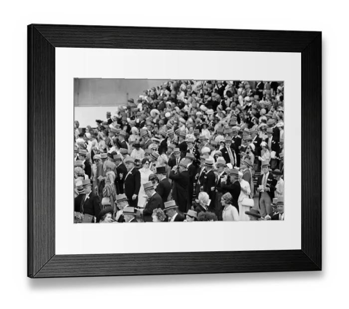 Framed Print : General scenes at Royal Ascot. 14th June 1966