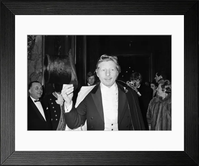 Framed Print : A grand ball at the reopening of the Salle Europe room at Monte Carlo Casino, Monaco