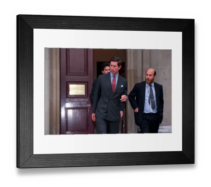 Framed Print : Charles, Prince of Wales, during a visit to Marylebone Health Centre Trust on 31st Framed Print : Charles, Prince of Wales, during a visit to Marylebone Health Centre Trust on 31st