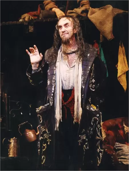 Jonathan Pryce in costume as Fagin during musical Oliver