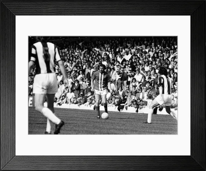 Framed Print : WBA 0-0 Birmingham City, Texaco Cup Group Stage match at The Hawthorns