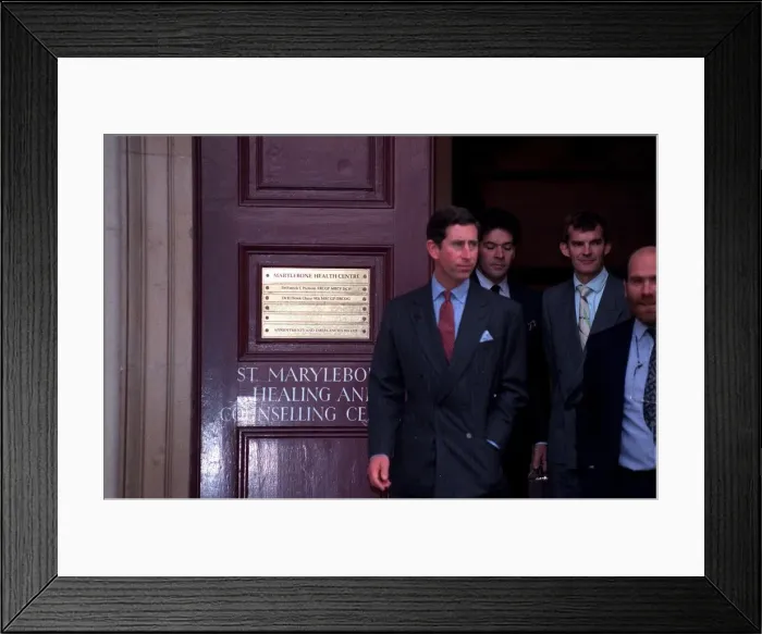 Framed Print : Charles, Prince of Wales, during a visit to Marylebone Health Centre Trust on 31st Framed Print : Charles, Prince of Wales, during a visit to Marylebone Health Centre Trust on 31st
