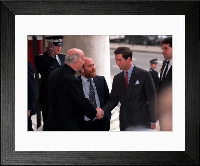 Framed Print : Charles, Prince of Wales, during a visit to Marylebone Health Centre Trust on 31st Framed Print : Charles, Prince of Wales, during a visit to Marylebone Health Centre Trust on 31st