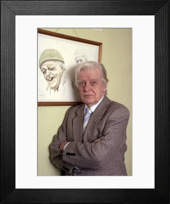 Framed Print : Bill Owen pictured in May 1994