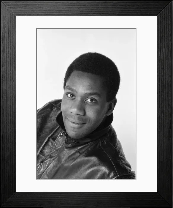 Framed Print : Comedian Lenny Henry. December 1982 Framed Print : Comedian Lenny Henry. December 1982