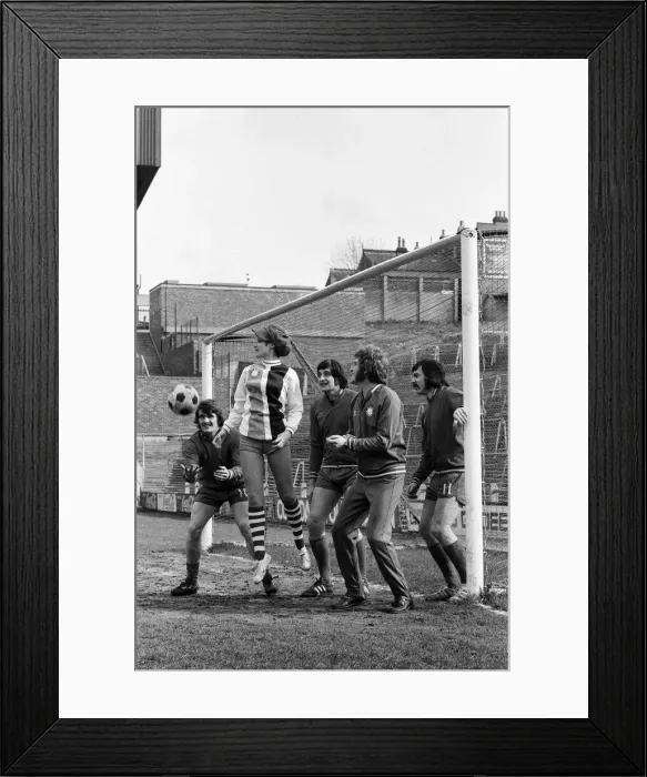 Framed Print : Two extra players turned up for a training session with Crystal Palace FC today Framed Print : Two extra players turned up for a training session with Crystal Palace FC today