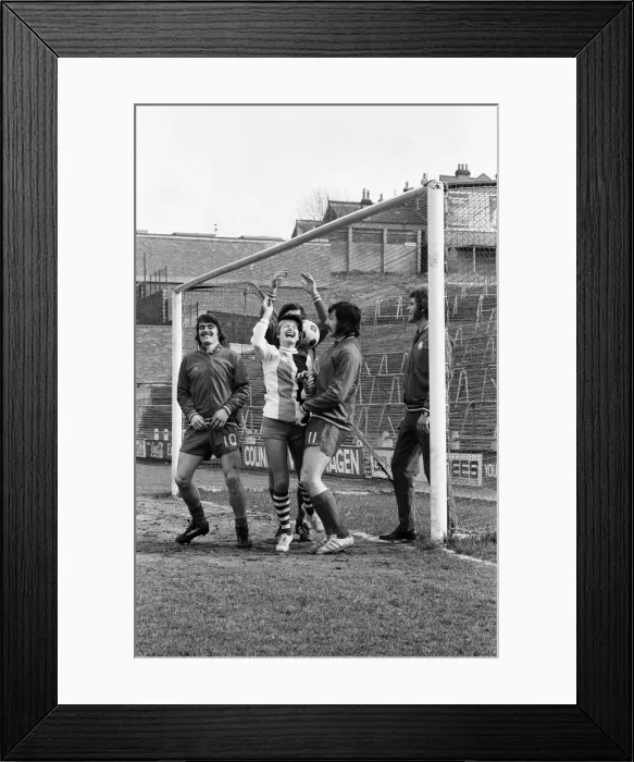 Framed Print : Two extra players turned up for a training session with Crystal Palace FC today Framed Print : Two extra players turned up for a training session with Crystal Palace FC today