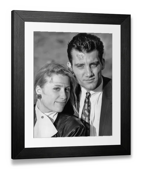 Framed Print : Filming of the television series Chancer at Lea Marston Purification Lakes in North