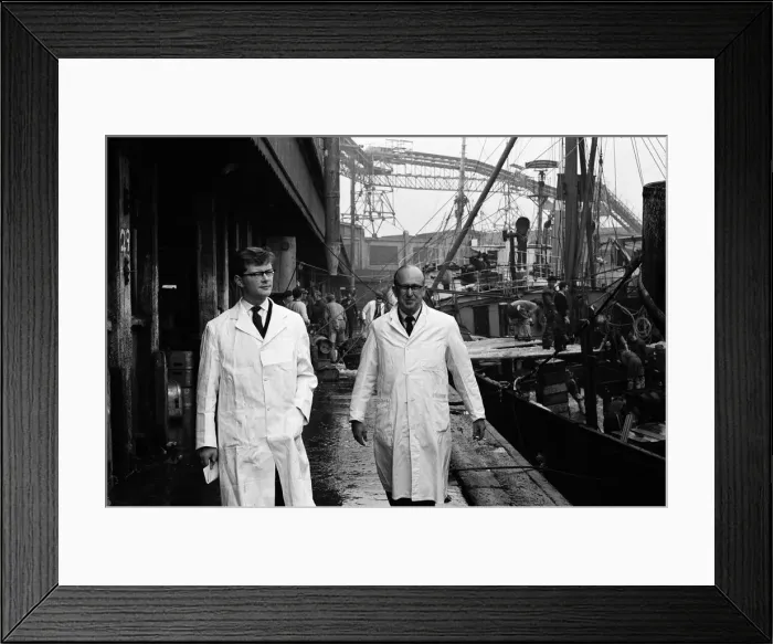 Framed Print : Grimsby fish market, Lincolnshire. 26th September 1963 Framed Print : Grimsby fish market, Lincolnshire. 26th September 1963