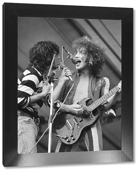The Sensational Alex Harvey Band perform at The Reading Festival on Saturday 25th August