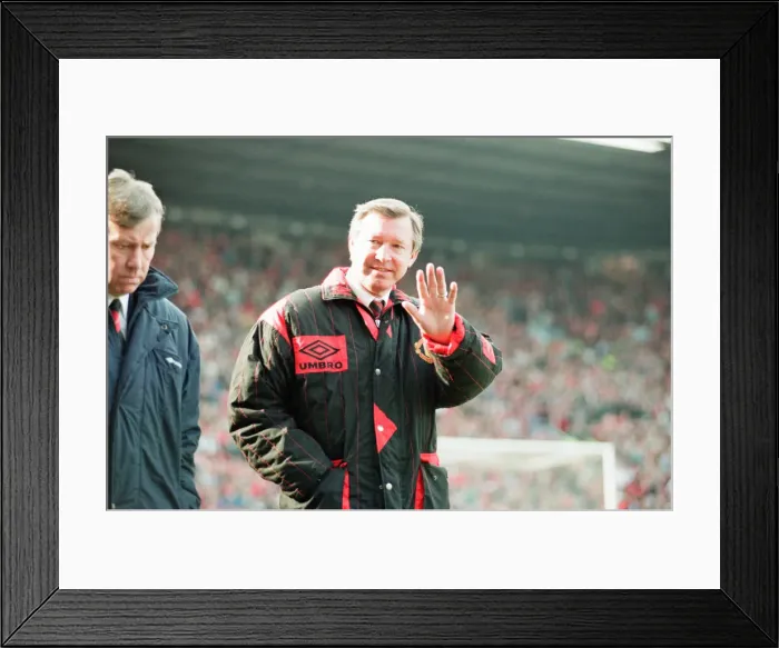 Framed Print : Manchester United 2-0 QPR, FA Cup Quarter Final match action, Old Trafford
