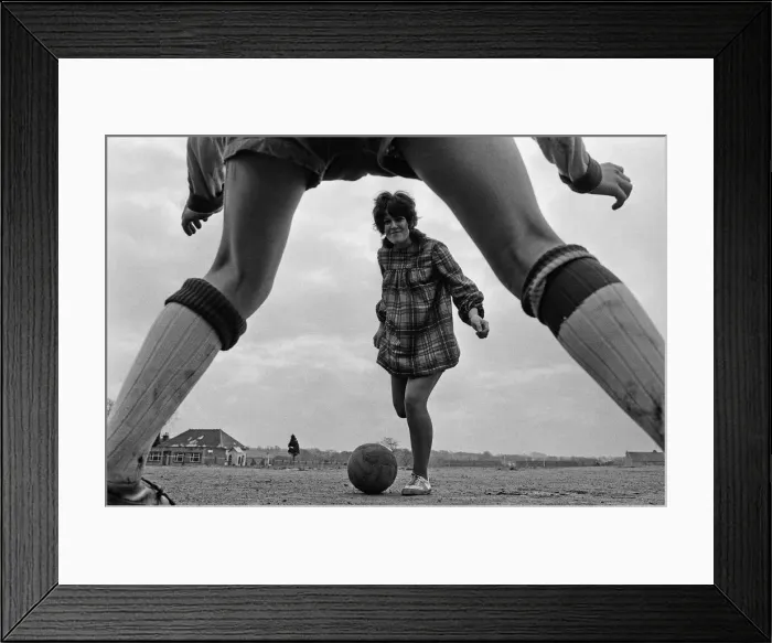 Framed Print : Scotlands top lady footballers will leave their Captain on the touchline when they Framed Print : Scotlands top lady footballers will leave their Captain on the touchline when they