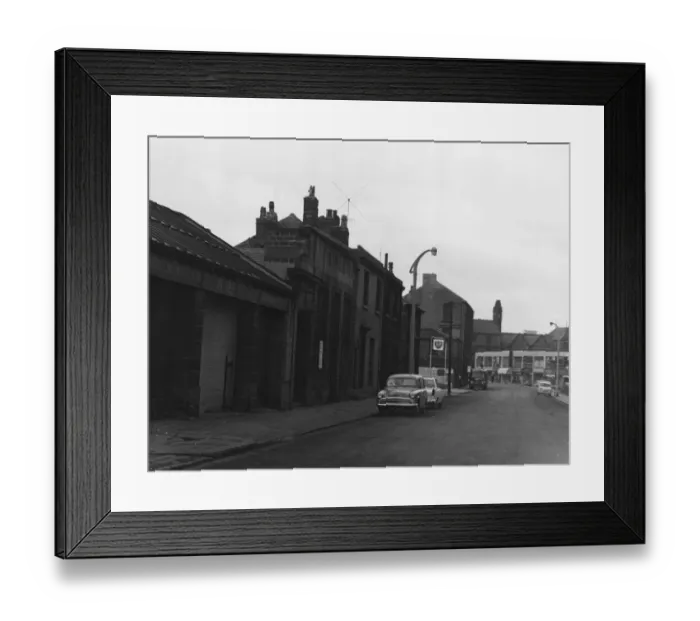 Framed Print : Zetland Street, Huddersfield Circa June 1965