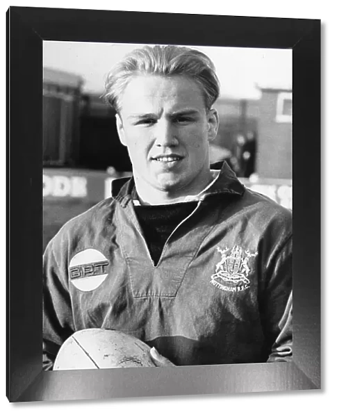 Picture shows Neil Back, MBE in his younger playing days at Nottingham Rugby Union