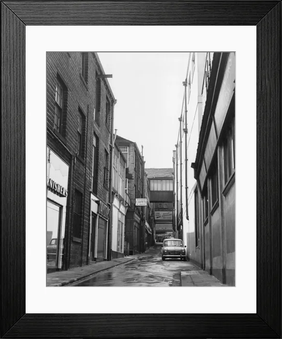 Framed Print : Lockwoods Yard Huddersfield Circa June 1965 Framed Print : Lockwoods Yard Huddersfield Circa June 1965