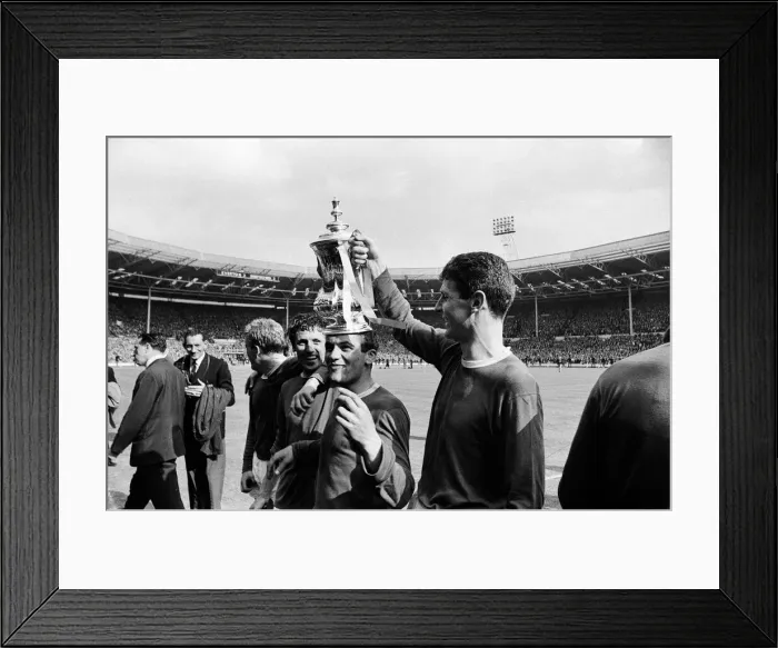 Framed Print : 1966 FA Cup final at Wembley stadium. Everton 3 v Sheffield Wednesday 2 Framed Print : 1966 FA Cup final at Wembley stadium. Everton 3 v Sheffield Wednesday 2