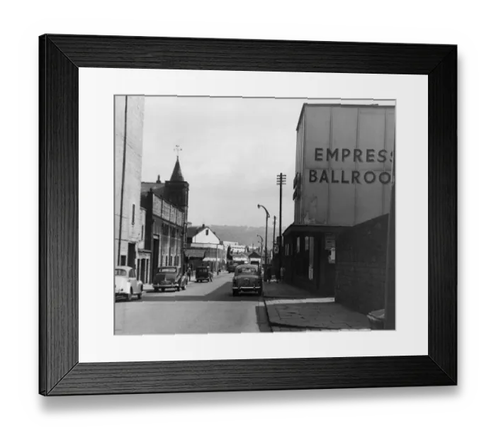 Framed Print : The Empress Ballroom on Venn Street, Huddersfield Circa June 1965 Framed Print : The Empress Ballroom on Venn Street, Huddersfield Circa June 1965
