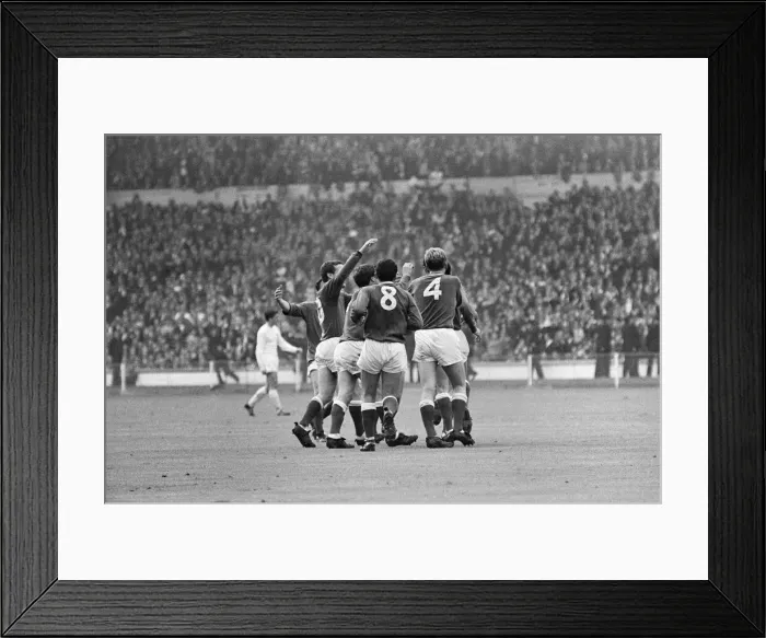 Framed Print : 1966 FA Cup Final at Wembley stadium. Everton 3 v Sheffield Wednesday 2 Framed Print : 1966 FA Cup Final at Wembley stadium. Everton 3 v Sheffield Wednesday 2