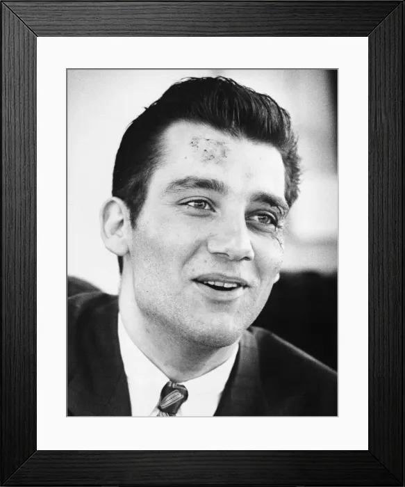 Framed Print : Filming of the television series Chancer. Actor Clive Owen Circa January Framed Print : Filming of the television series Chancer. Actor Clive Owen Circa January