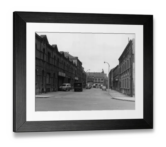 Framed Print : Alfred Street Huddersfield Circa June 1965
