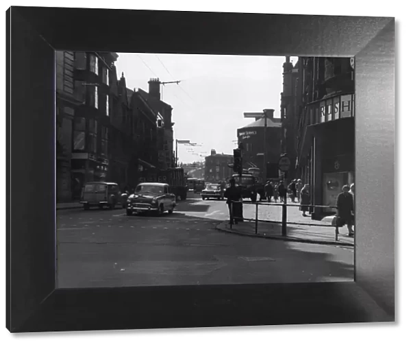 Westgate seen from New Street Huddersfield Circa June 1965