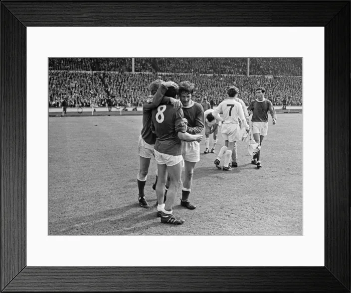Framed Print : 1966 FA Cup Final at Wembley stadium. Everton 3 v Sheffield Wednesday 2 Framed Print : 1966 FA Cup Final at Wembley stadium. Everton 3 v Sheffield Wednesday 2