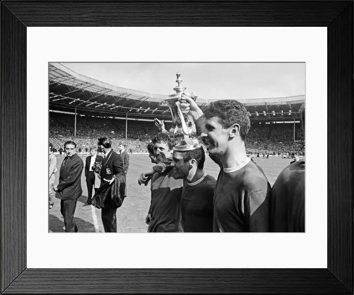 Framed Print : 1966 FA Cup Final at Wembley stadium. Everton 3 v Sheffield Wednesday 2 Framed Print : 1966 FA Cup Final at Wembley stadium. Everton 3 v Sheffield Wednesday 2