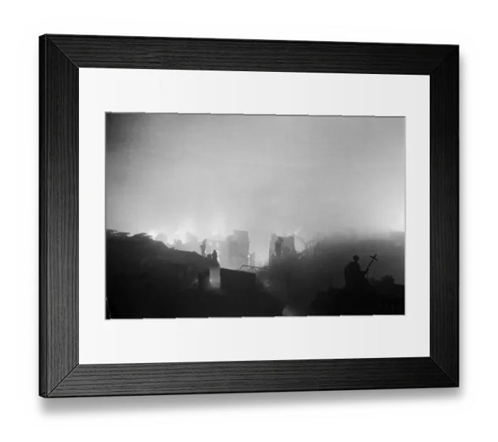 Framed Print : Statue of the Apostle St. Bartholomew on the roof of the Northern facade of St Paul Framed Print : Statue of the Apostle St. Bartholomew on the roof of the Northern facade of St Paul