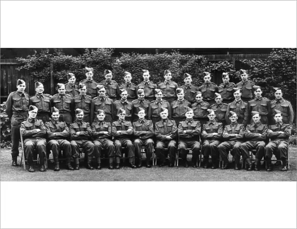 The Cambridgeshire Home Guard pictured during the Second World War, 1941