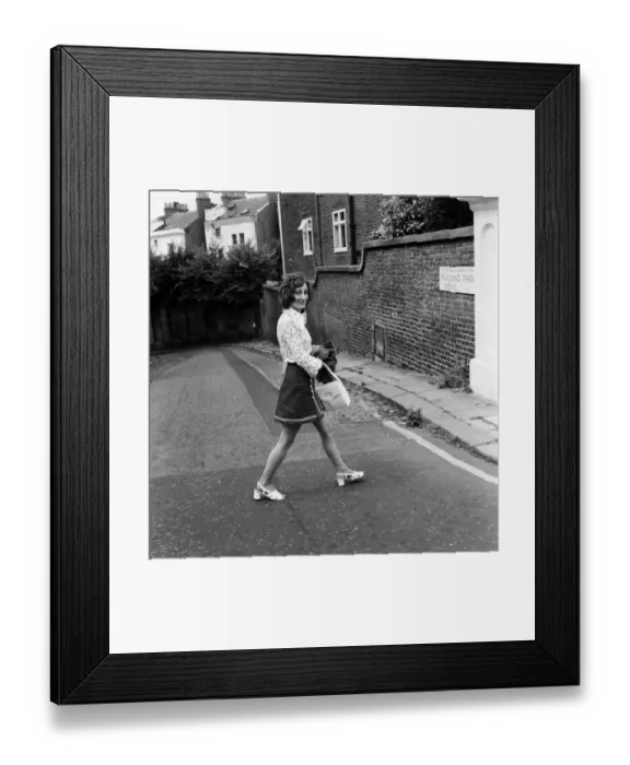 Framed Print : Miss Pat Gregory, secretary of the English Womens Football Association Framed Print : Miss Pat Gregory, secretary of the English Womens Football Association