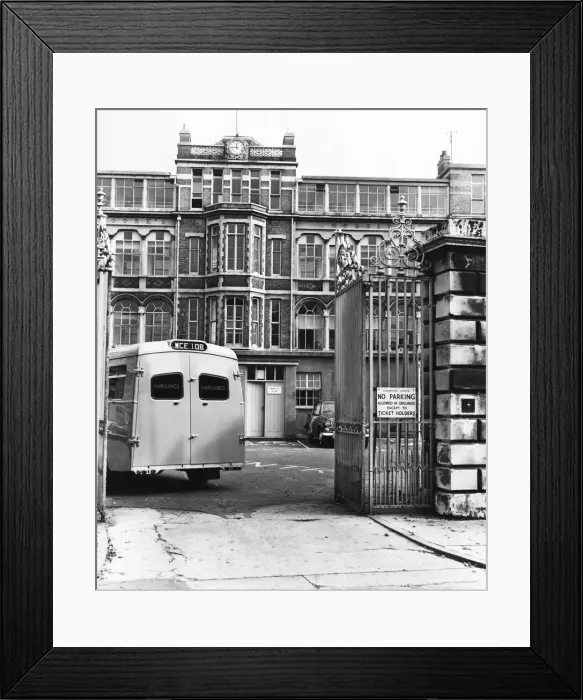 Framed Print : Addenbrookes Hospital is an internationally renowned teaching hospital