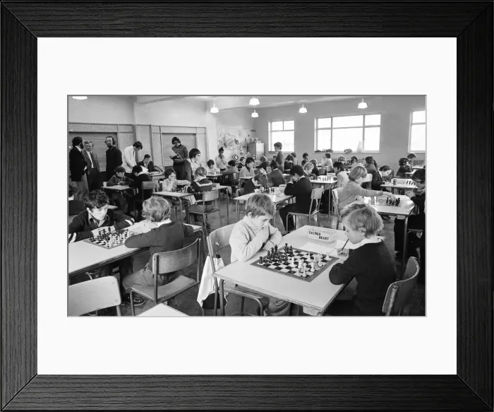 Framed Print : Chess Championships at Sacred Heart Catholic School, Handsworth, Birmingham Framed Print : Chess Championships at Sacred Heart Catholic School, Handsworth, Birmingham