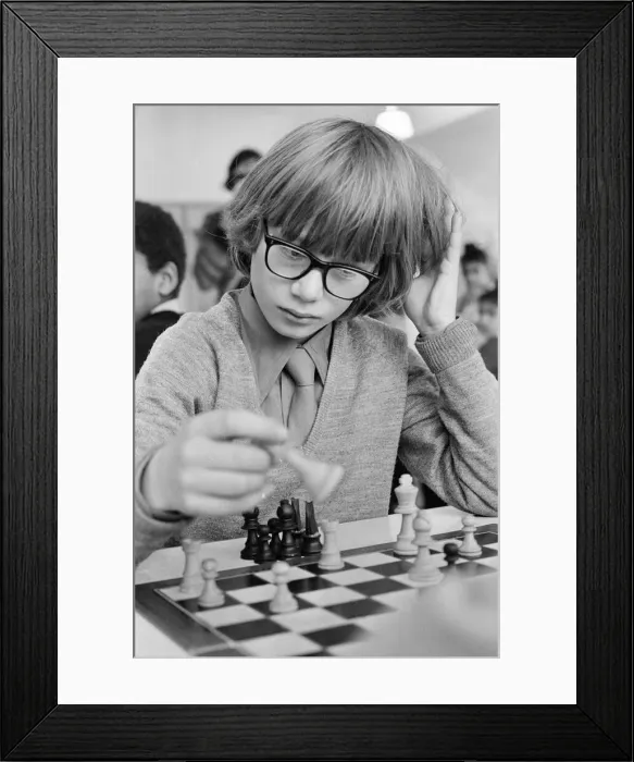 Framed Print : Chess Championships at Sacred Heart Catholic School, Handsworth, Birmingham