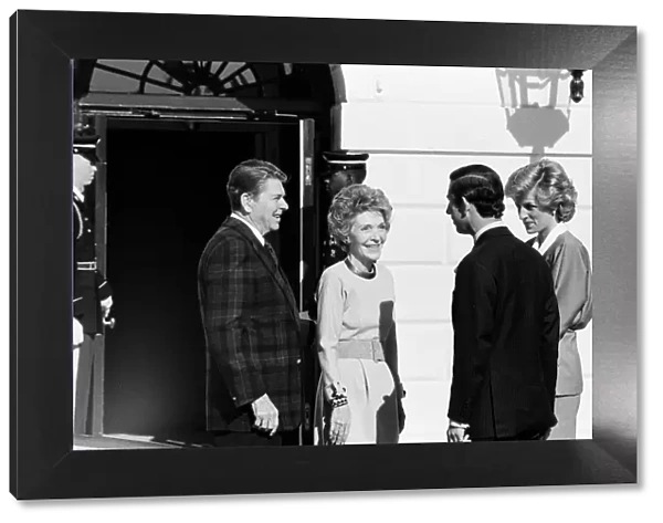 President Ronald Reagan, First Lady Nancy Reagan, Diana