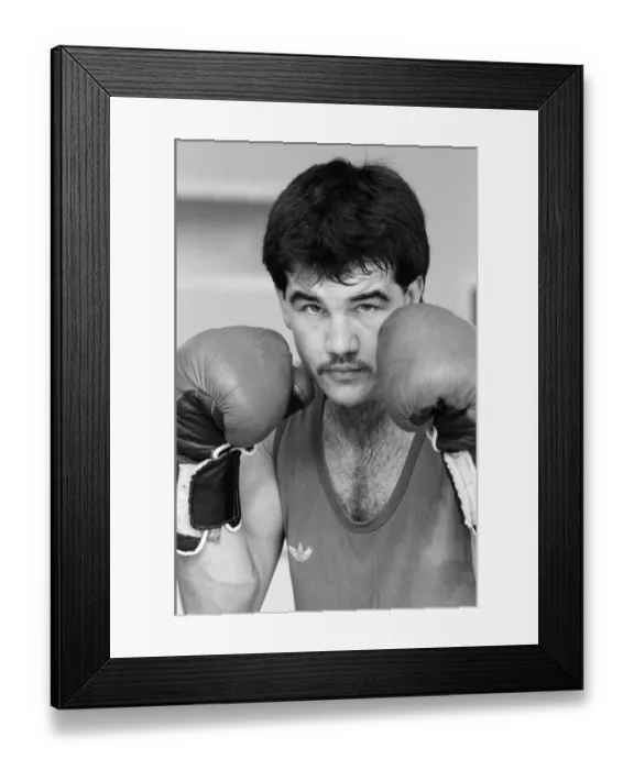 Framed Print : Jimmy Moran, aged 23 years, from Redditch, will be boxing in the George Wimpey Senior ABA Framed Print : Jimmy Moran, aged 23 years, from Redditch, will be boxing in the George Wimpey Senior ABA