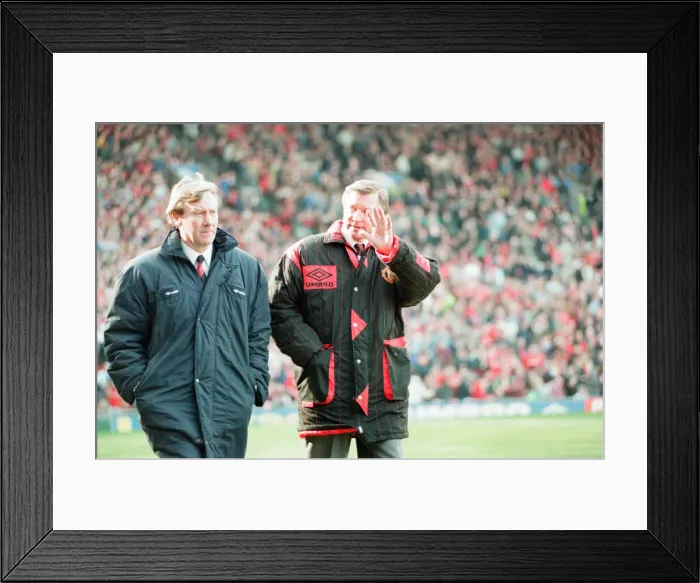 Framed Print : Manchester United 2-0 QPR, FA Cup Quarter Final match action, Old Trafford