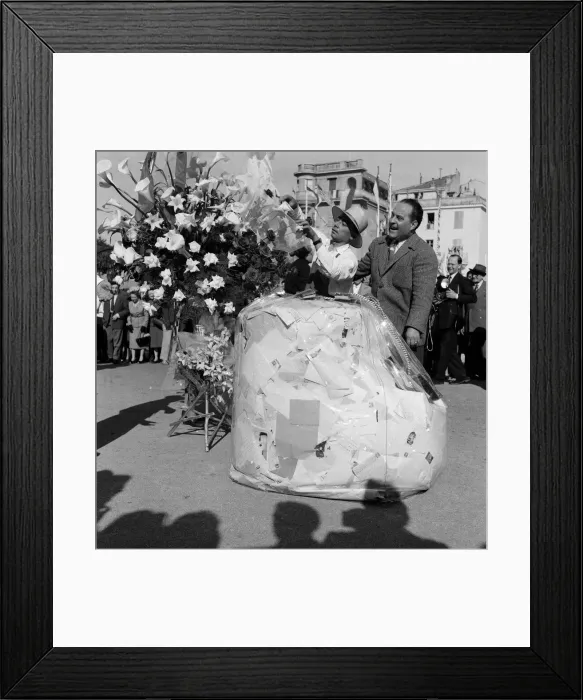 Framed Print : Wedding presents at the Princes Palace of Monaco for Grace Kelly and Prince Rainier