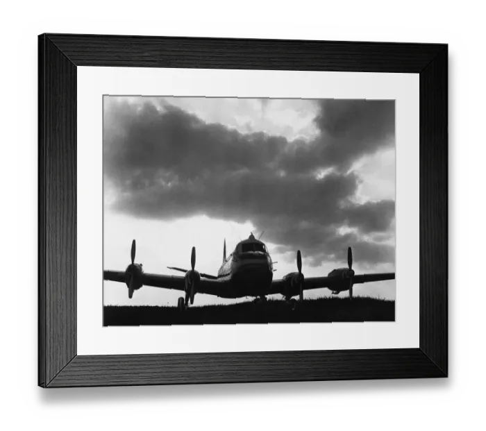 Framed Print : Swansea Airport. One of the planes of Morton Airways L. T Framed Print : Swansea Airport. One of the planes of Morton Airways L. T