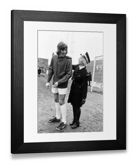 Framed Print : Sixteen traffic wardens of the Shepherds Bush area have formed their own ladies football