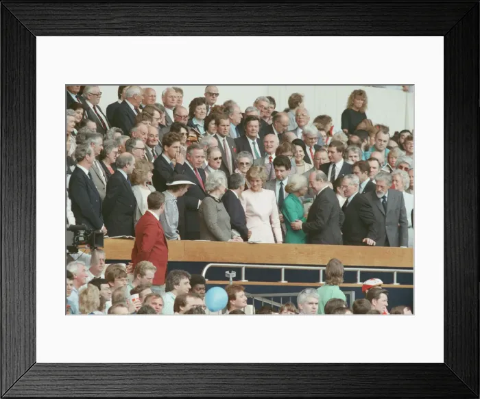 Framed Print : Liverpool verses Wimbledon. FA Cup final at Wembley Stadium Framed Print : Liverpool verses Wimbledon. FA Cup final at Wembley Stadium