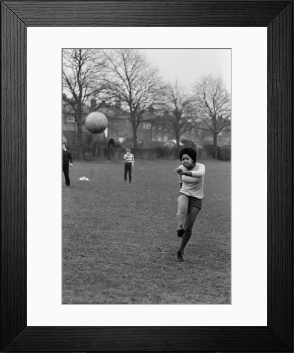 Framed Print : A new football team is formed at Old Trafford, United Ladies (Manchester) Framed Print : A new football team is formed at Old Trafford, United Ladies (Manchester)
