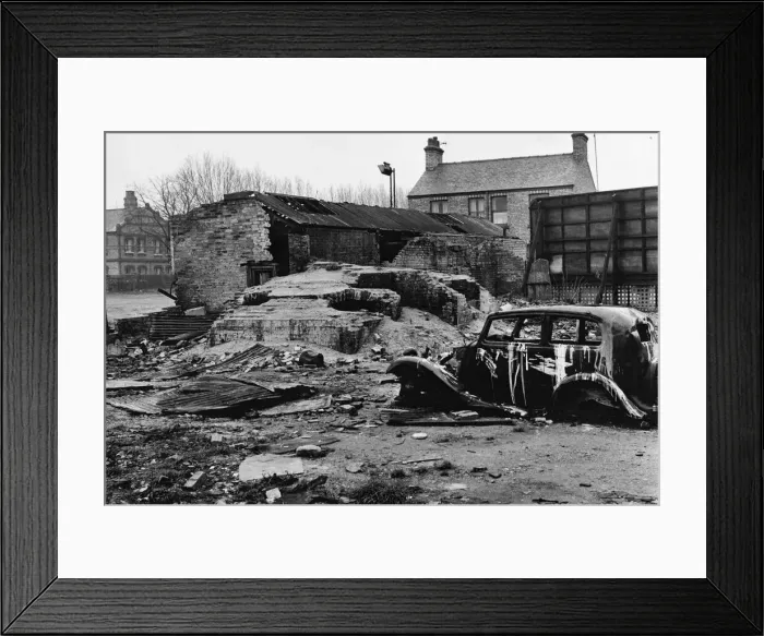 Framed Print : Scenes of crumbling buildings in Occupation Road, central Cambridge Framed Print : Scenes of crumbling buildings in Occupation Road, central Cambridge