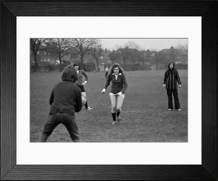 Framed Print : A new football team is formed at Old Trafford, United Ladies (Manchester) Framed Print : A new football team is formed at Old Trafford, United Ladies (Manchester)
