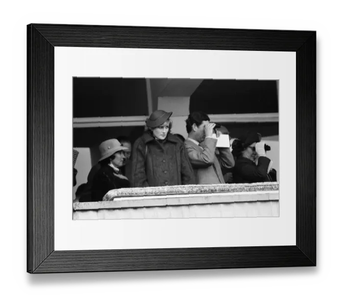 Framed Print : Prince Charles, Prince of Wales and a pregnant Diana, Princess of Wales attend Cheltenham Framed Print : Prince Charles, Prince of Wales and a pregnant Diana, Princess of Wales attend Cheltenham