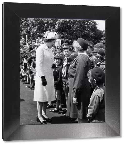Queen Elizabeth II visits Maldon, Essex, which is today celebrating the 800th Anniversary
