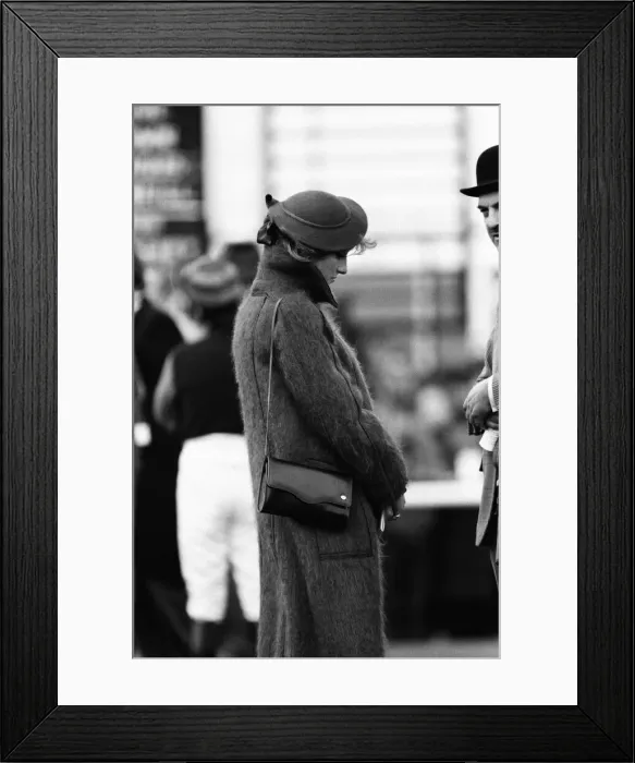 Framed Print : Prince Charles, Prince of Wales and a pregnant Diana, Princess of Wales attend Cheltenham Framed Print : Prince Charles, Prince of Wales and a pregnant Diana, Princess of Wales attend Cheltenham