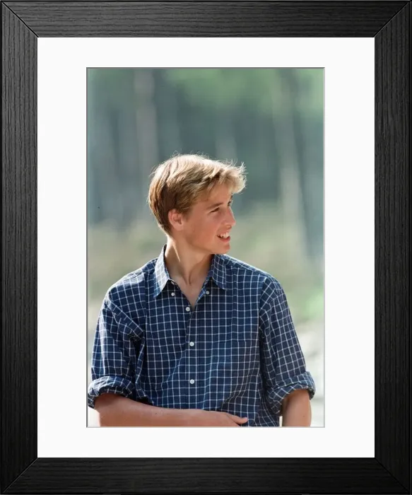 Framed Print : Prince William pictured during an official photocall on the banks of the River Dee Framed Print : Prince William pictured during an official photocall on the banks of the River Dee