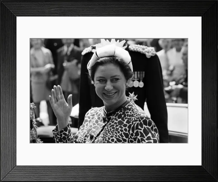 Framed Print : Princess Margaret at the Hammonds department store, Hull. 10th May 1971 Framed Print : Princess Margaret at the Hammonds department store, Hull. 10th May 1971